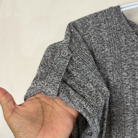 My Style Grey Ribbed Short Sleeve Size XL - Picture 4 of 5